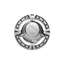 A product photo of Silver Varsity Baseball medallion.