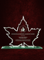 Jade Glass - Maple Leaf