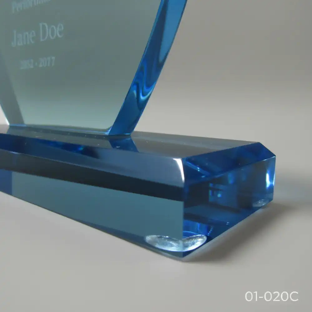 Acrylic - Blue Flame Award