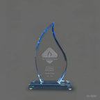 Acrylic - Blue Flame Award