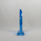 Acrylic - Faceted Blue Diamond Award