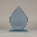 Acrylic - Faceted Blue Diamond Award