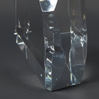 Acrylic - Reflective Blue Edge Mountain Shape