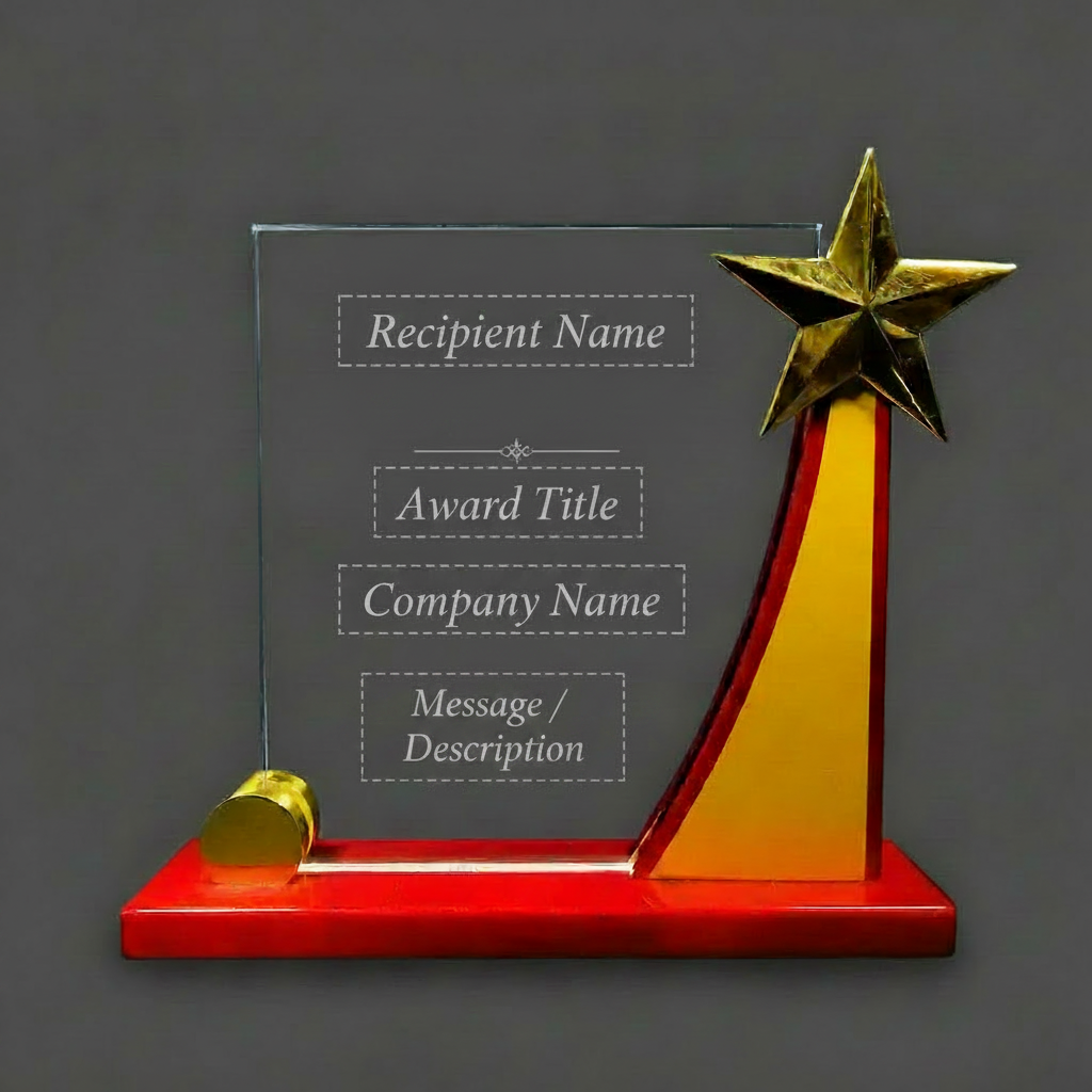 Acrylic - Rising Star Frame
