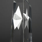 Acrylic - Clear Dorado Wedge