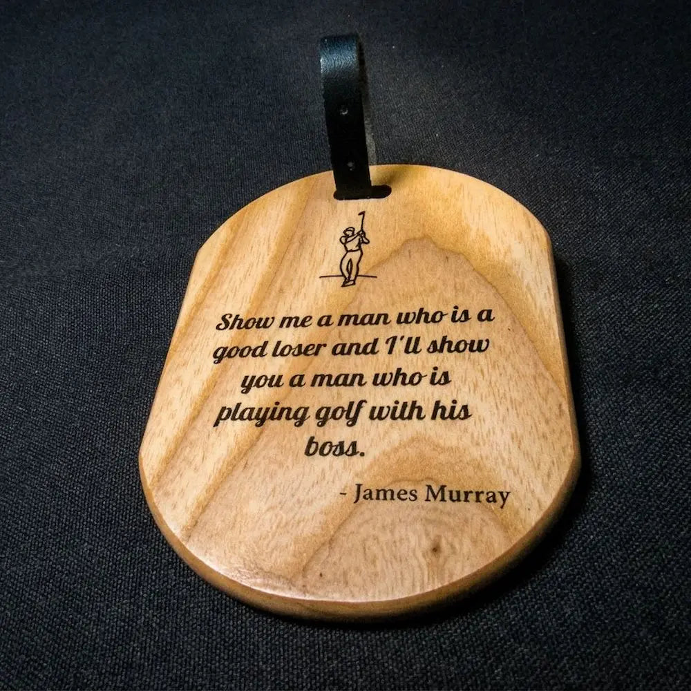 Wooden Golf Bag Tag Secondary image