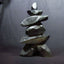 Heritage - Large Soapstone Inukshuk (Grey)