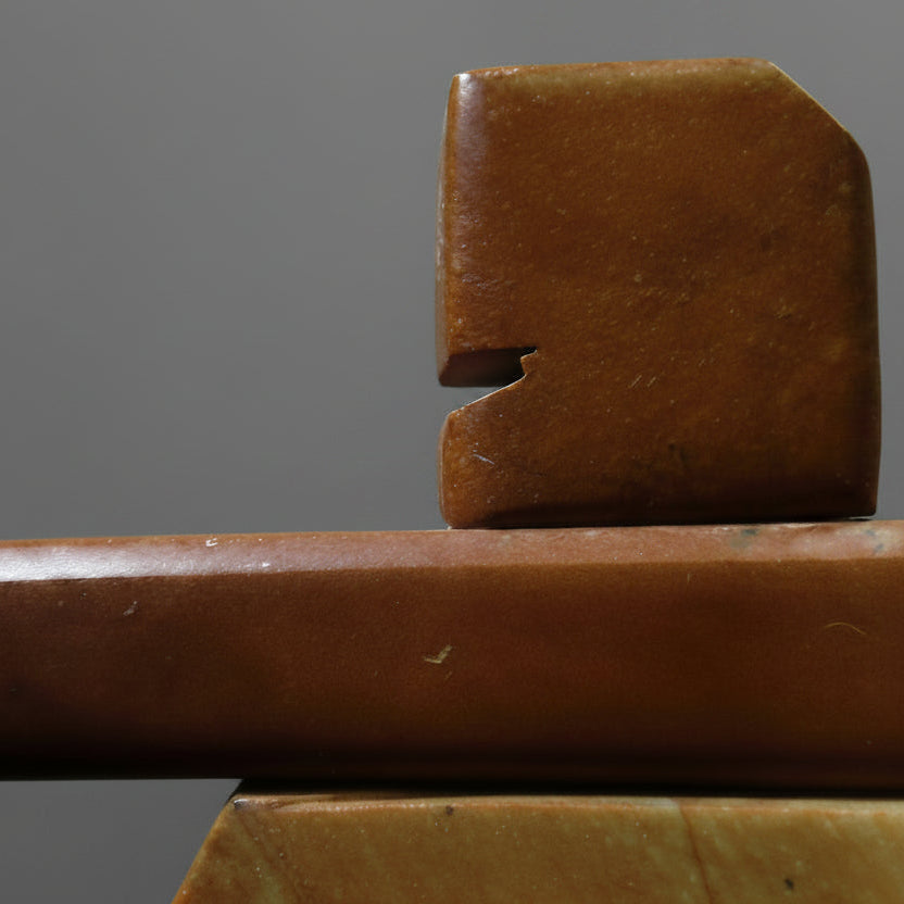 Heritage - Large Soapstone Inukshuk (Brown) Secondary image