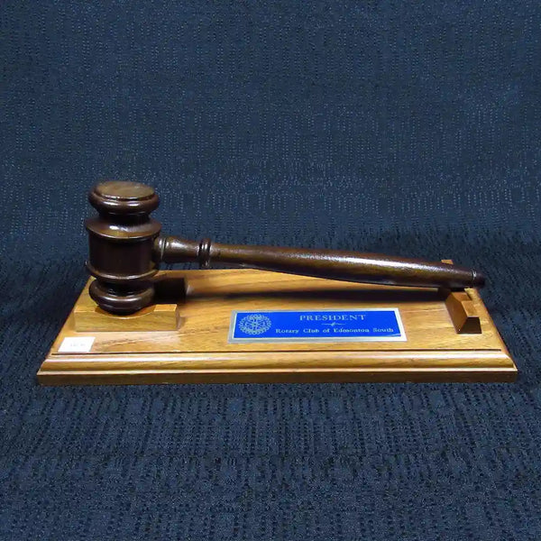 Ceremonial - Walnut Gavel and Holder Set