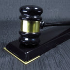 Ceremonial - Ebony Gavel and Holder Set