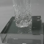 Optic Crystal - Golf Ball on Splash-shaped Glass