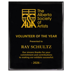 Plaque - Piano Finish