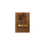 Solid Wood Plaque - Traditional Walnut