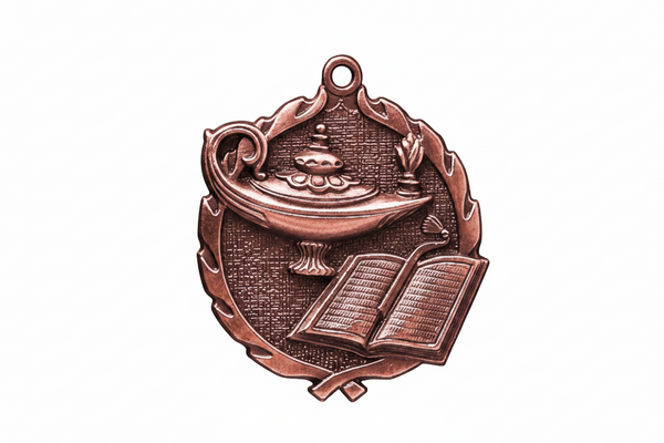 Medallion - Academic (Lamp of Knowledge)