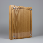 Heritage - Wood Plaque with Acrylic Plate