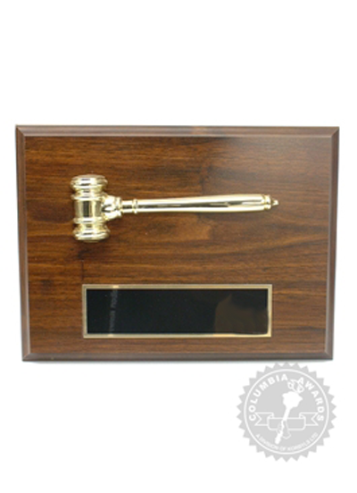Ceremonial - Cherrywood Gavel Plaque
