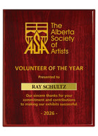 Plaque - Piano Finish