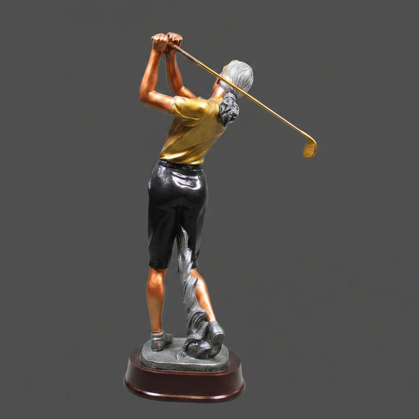 Sculpture - Lady Golf Figure (16")