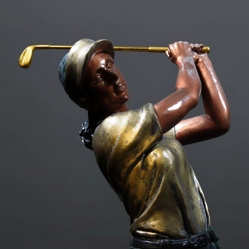 Sculpture - Lady Golf Figure (16") Secondary image