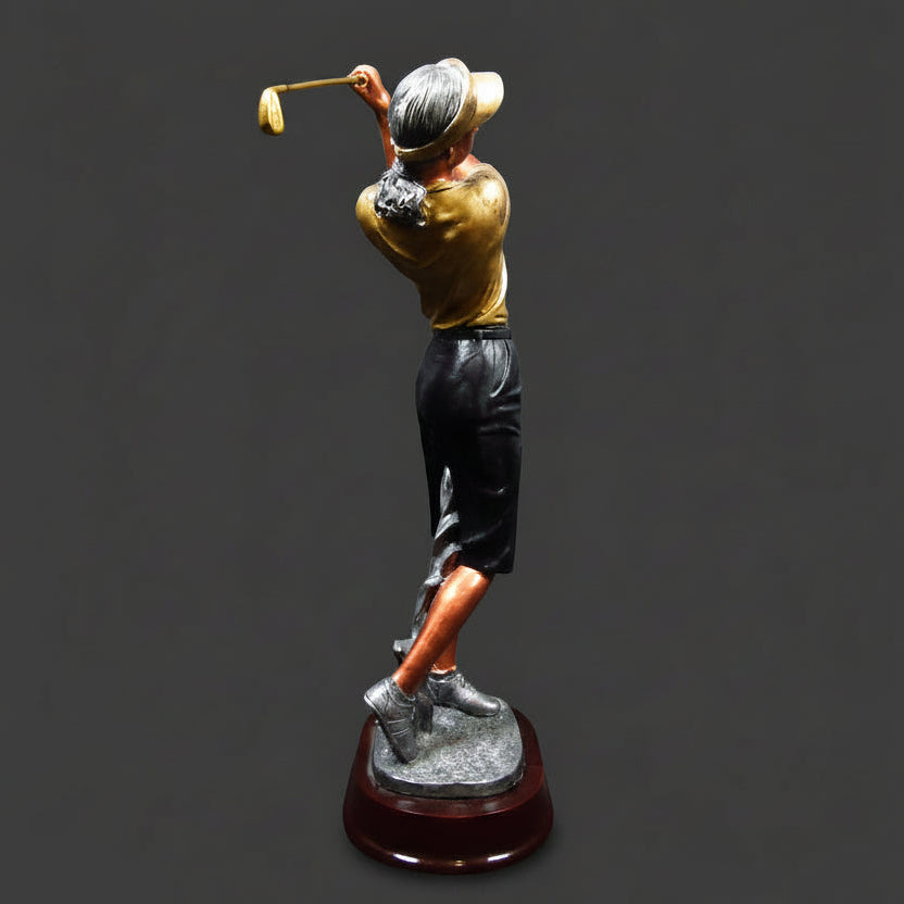 Sculpture - Lady Golf Figure (16")