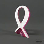Acrylic - Breast Cancer Ribbon
