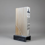 Heritage - Wood Block on a Black Steel Base