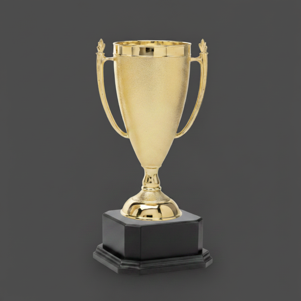 Cups - Gold Cup on Black Base Main image