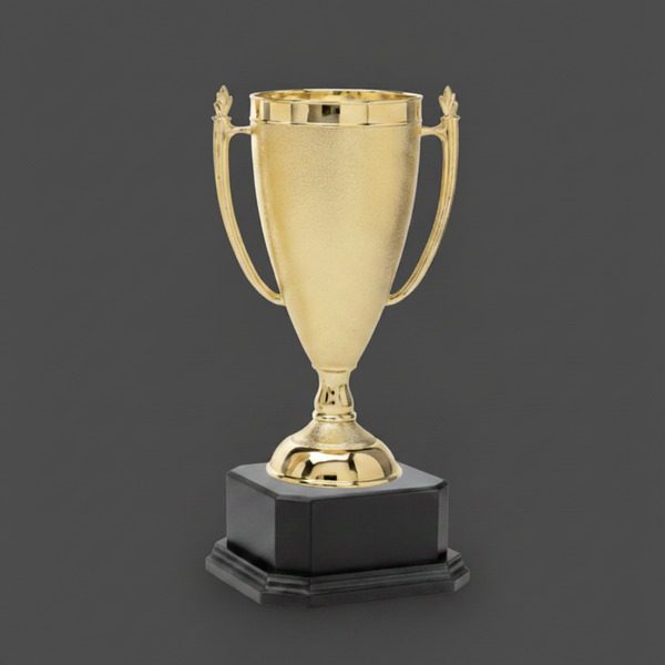 Cups - Gold Cup on Black Base