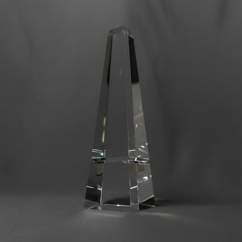 Optic Crystal - Obelisk (10") Secondary image
