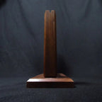 Glass - Bevelled Glass on Walnut Frame