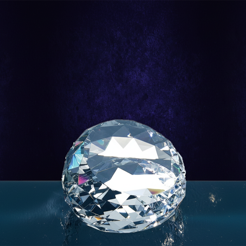 Optic Crystal - Paperweight (3")