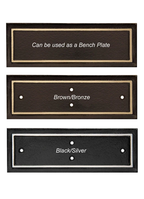 Cast Aluminum Plaque