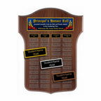 Annual Plaque - Walnut Shield