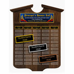 Annual Plaque - Grant Shield (18" x 24", 55 Plates)