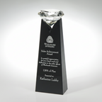 Optic Crystal - Rising Diamond