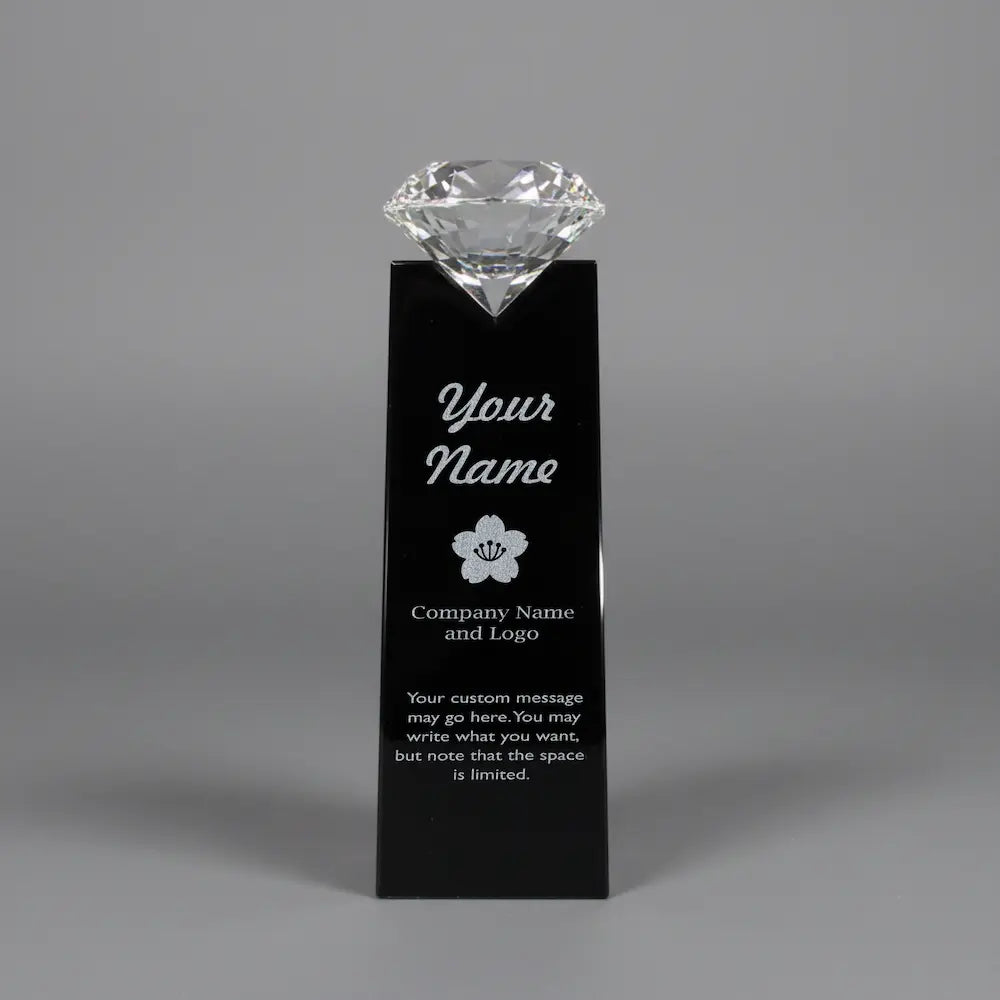 Optic Crystal - Rising Diamond