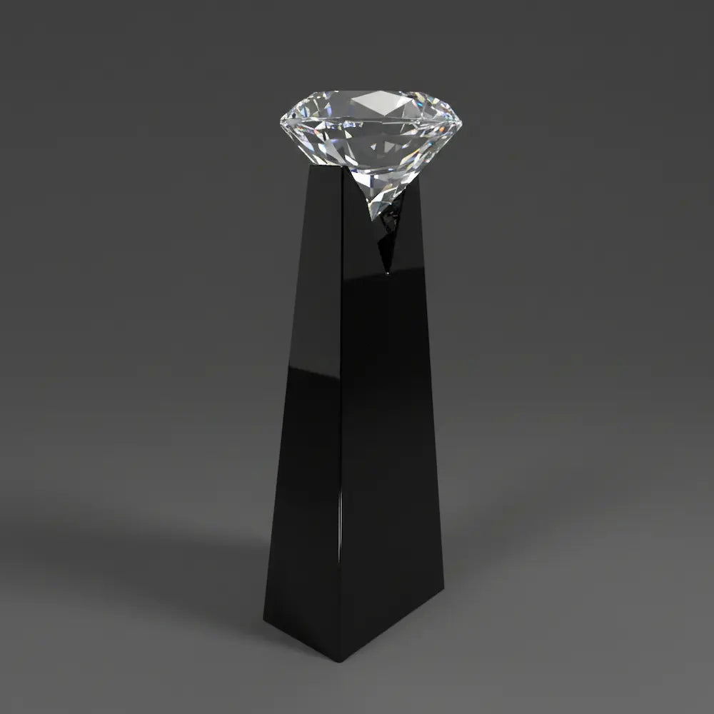 Optic Crystal - Rising Diamond