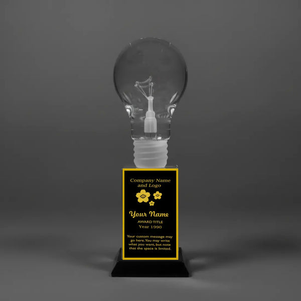 Optic Crystal - Light Bulb