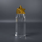 Optic Crystal - Crystal with Gold Star