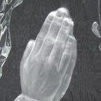 Glass - Praying Hands