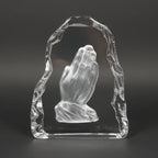 Glass - Praying Hands