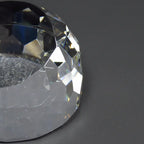 Optic Crystal - Faceted Dome