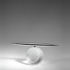 Optic Crystal - Golf Ball with Spinning Pen Set