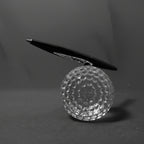 Optic Crystal - Golf Ball with Spinning Pen Set