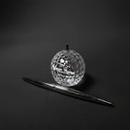 Optic Crystal - Golf Ball with Spinning Pen Set