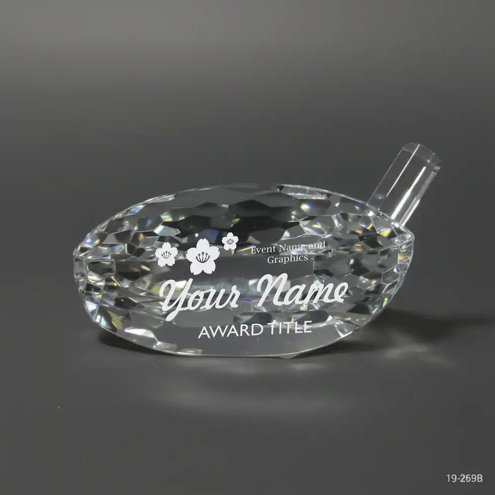 Optic Crystal - Golf Driver Head