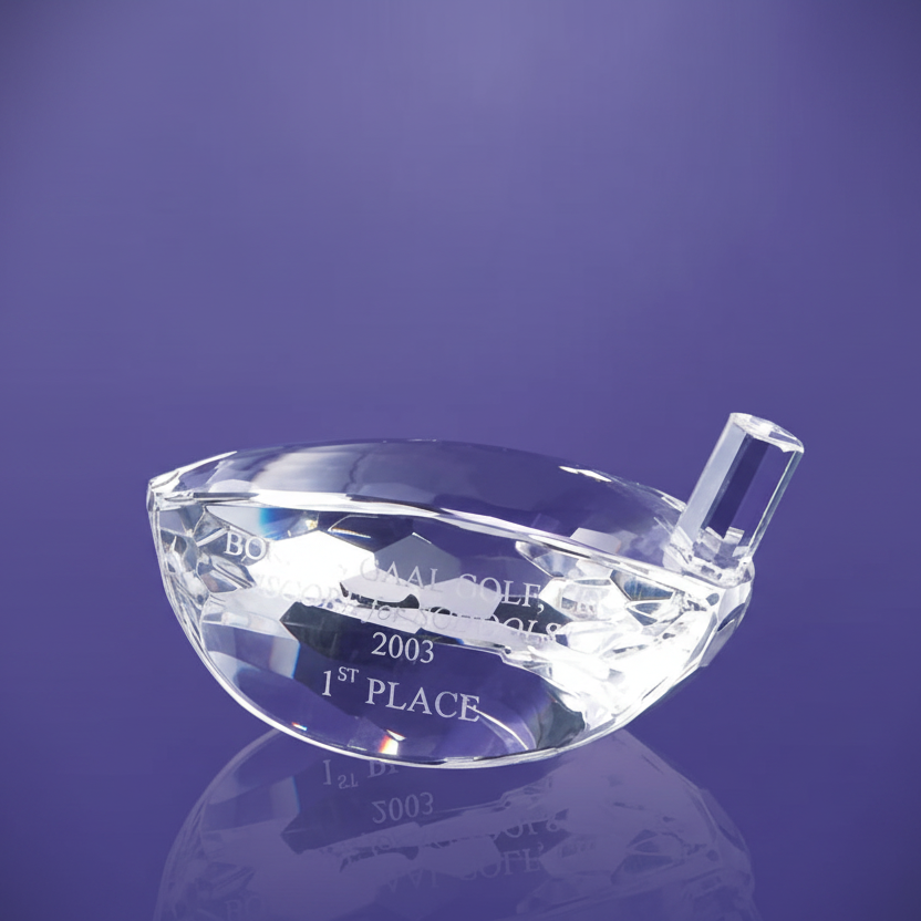 Optic Crystal - Golf Driver Head