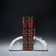 Optic Crystal - Faceted Book Ends
