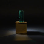 Jade Glass - Nameplate with Brass Feet