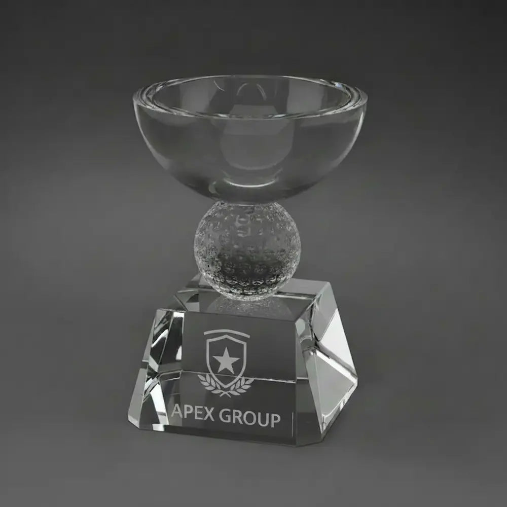 Optic Crystal - Golf Chalice